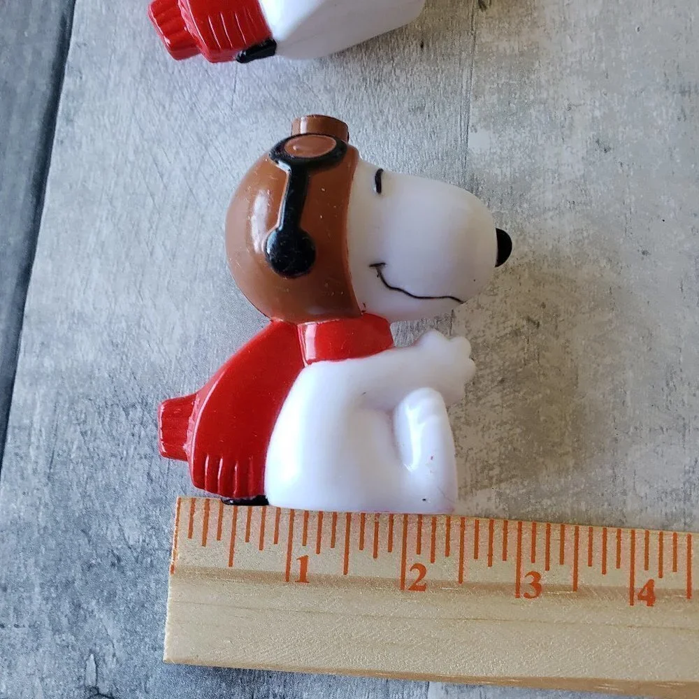 Peanuts Snoopy Flying Ace and Woodstock Plastic Light Covers set of 10